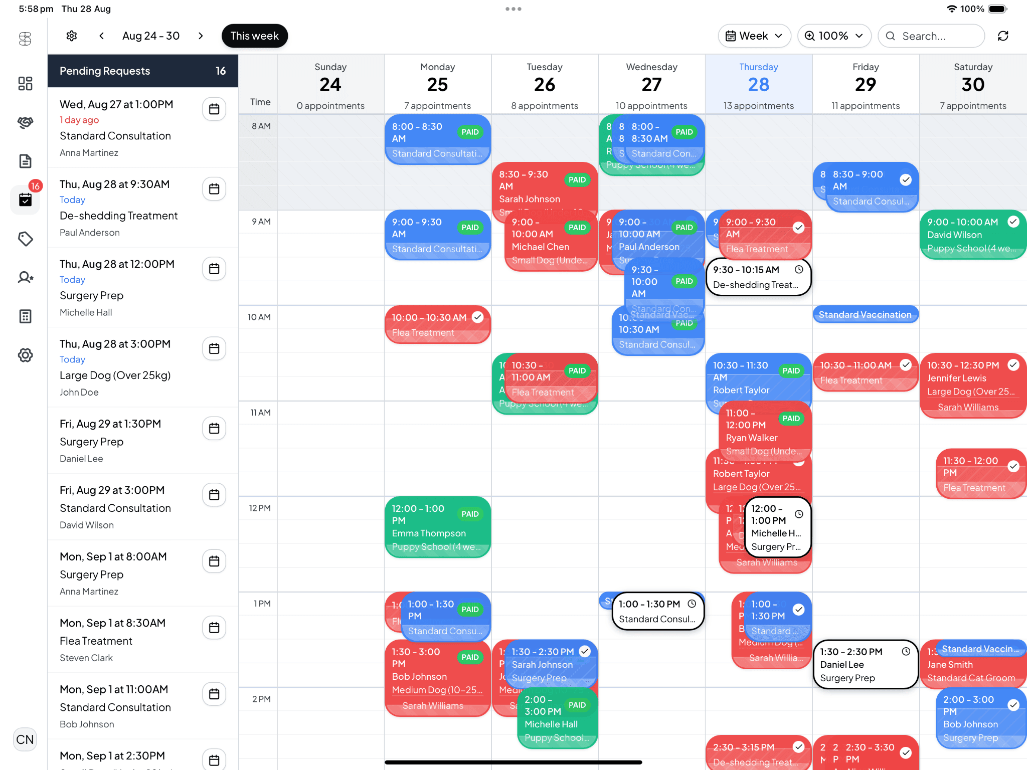 Seglo Business Dashboard